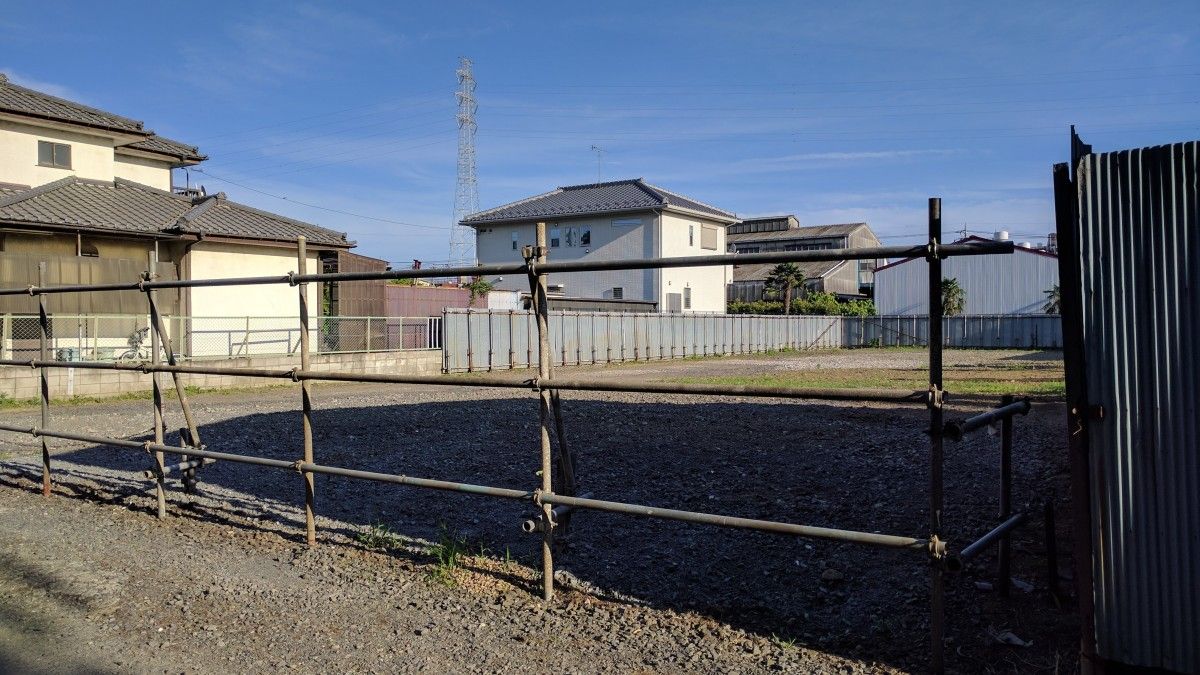 川口市安行領在家の資材置場用地