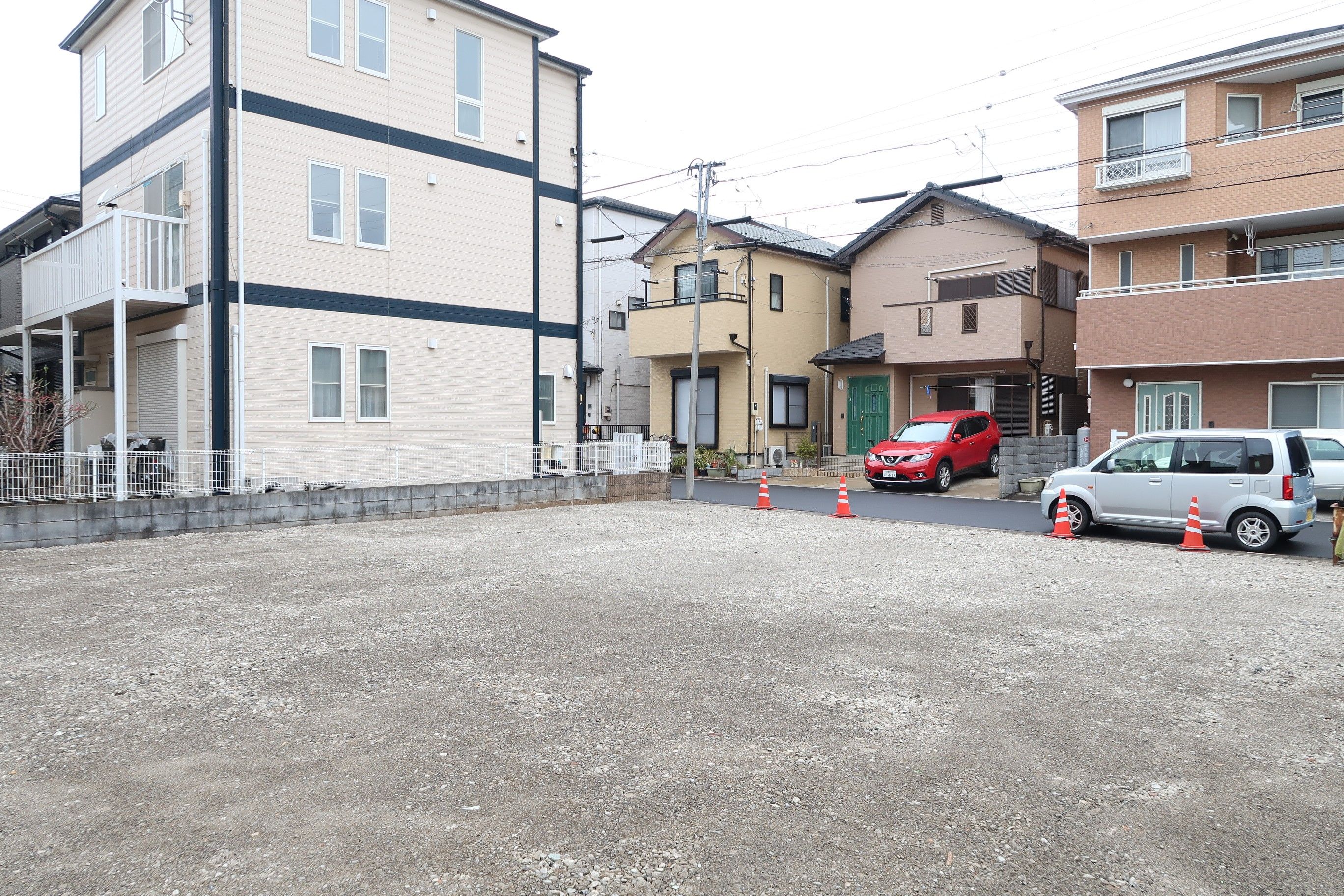 川口市本前川3丁目貸地の外観図